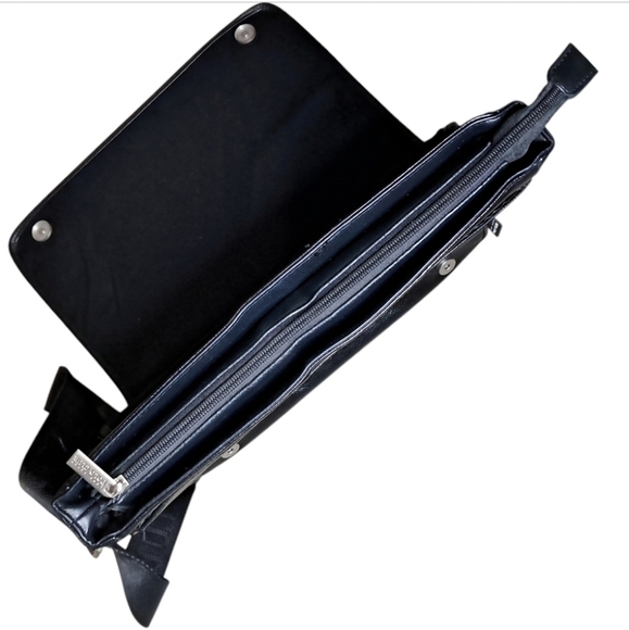 Vintage Unisex Long Beach Polo Club Messenger Bag Large Capacity - Picture 6 of 16